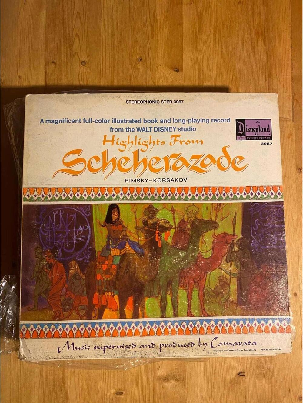 Tutti Camarata – Highlights From Scheherazade Vintage 33rpm VG+ AB28